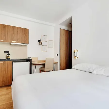 Studio-suite 4 Stars, 15m From Eiffel, Refined