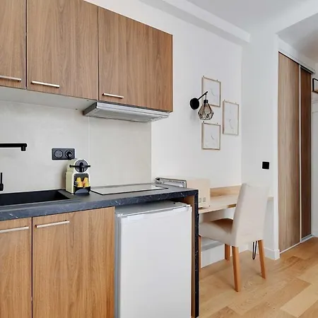 Studio-suite 4 Stars, 15m From Eiffel, Refined