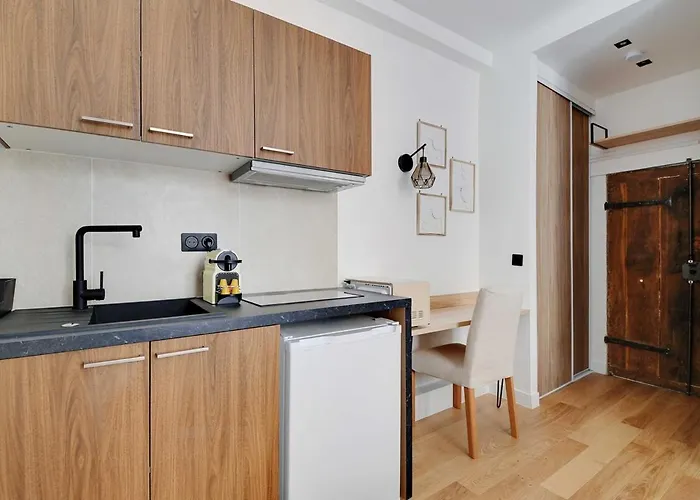 Studio-suite 4 Stars, 15m From Eiffel, Refined